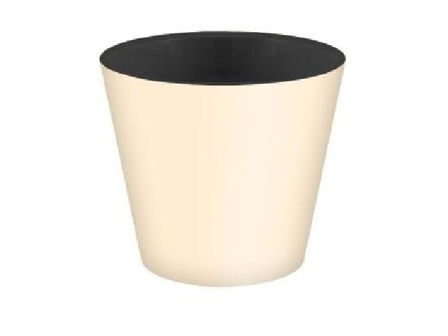 Горшок для цветов Rosemary D160 мм, 1.6л с дренажной вставкой (бежевый)